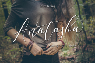 Anatasha: A Modern Calligraphy Font for Elegant Branding