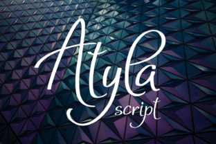 Atyla: A Fresh Script Font for Modern Branding