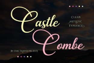 Castle Combe: A Script Font for Elegant Branding and Digital Campaigns