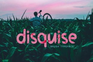 Disquise: A Handwritten Brush Font for Editorial Design