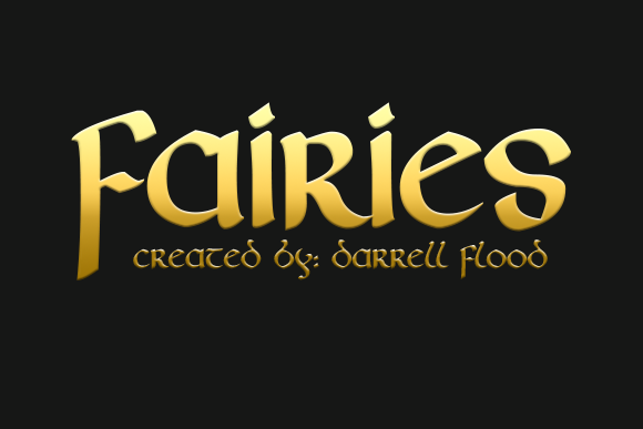 Fairies Font for Celtic-Inspired Branding and Design