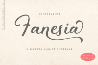 Fanesia: Elegant Script Font for Professional Branding
