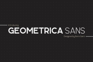 Geometrica Sans for Modern Branding and Clean Typography