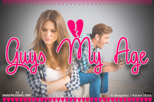Guys My Age: A Script Font for Small Business Branding