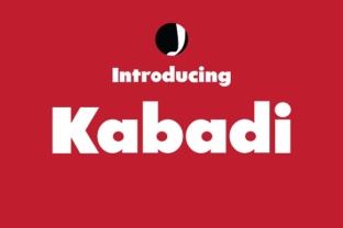 Kabadi: A Bold Display Font for Editorial Design and Branding