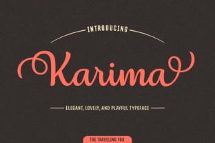 Karima: A Script Font That Elevates Branding for Small Businesses