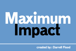 Maximum Impact: A Bold Sans Serif Font for Crafters and Creators