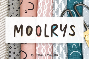 Moolrys: A Whimsical Handwritten Font for Editorial Projects