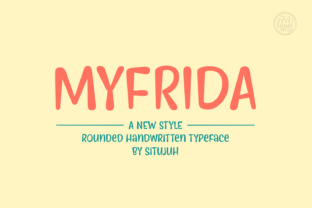 Myfrida Regular: A Playful Handwritten Font for Creative Design