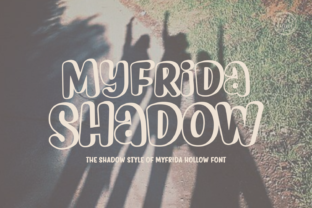 Myfrida Shadow: A Playful Font for Business Branding