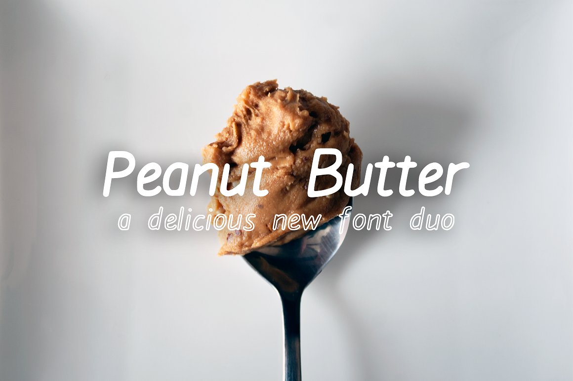 Peanut Butter Font Duo: A Sweet Addition to Your Design Toolkit