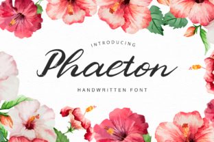 Phaeton: A Fluid Handwritten Font for Professional Branding