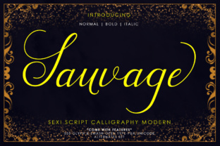 Sauvage: A Modern Script Font for Business Branding