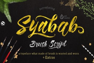 Syabab Font for Bold and Freestyle Campaign Design