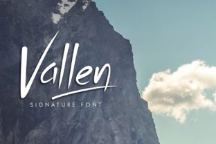 Vallen: A Handcrafted Display Font for Editorial Excellence