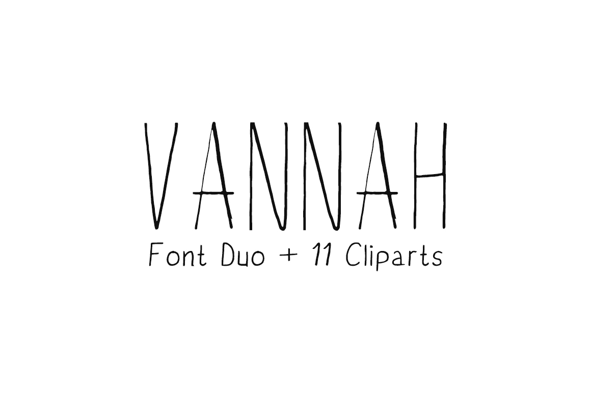 Vannah Font Duo: A Script Handwritten Font for Warm and Approachable Branding