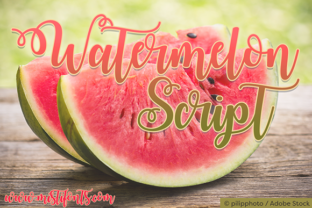 Watermelon Script: A Juicy Font for Creative Branding Projects