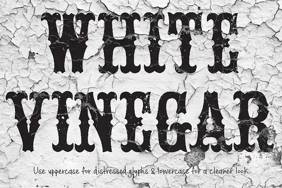 White Vinegar: A Font That Speaks Volume in Campaign Design